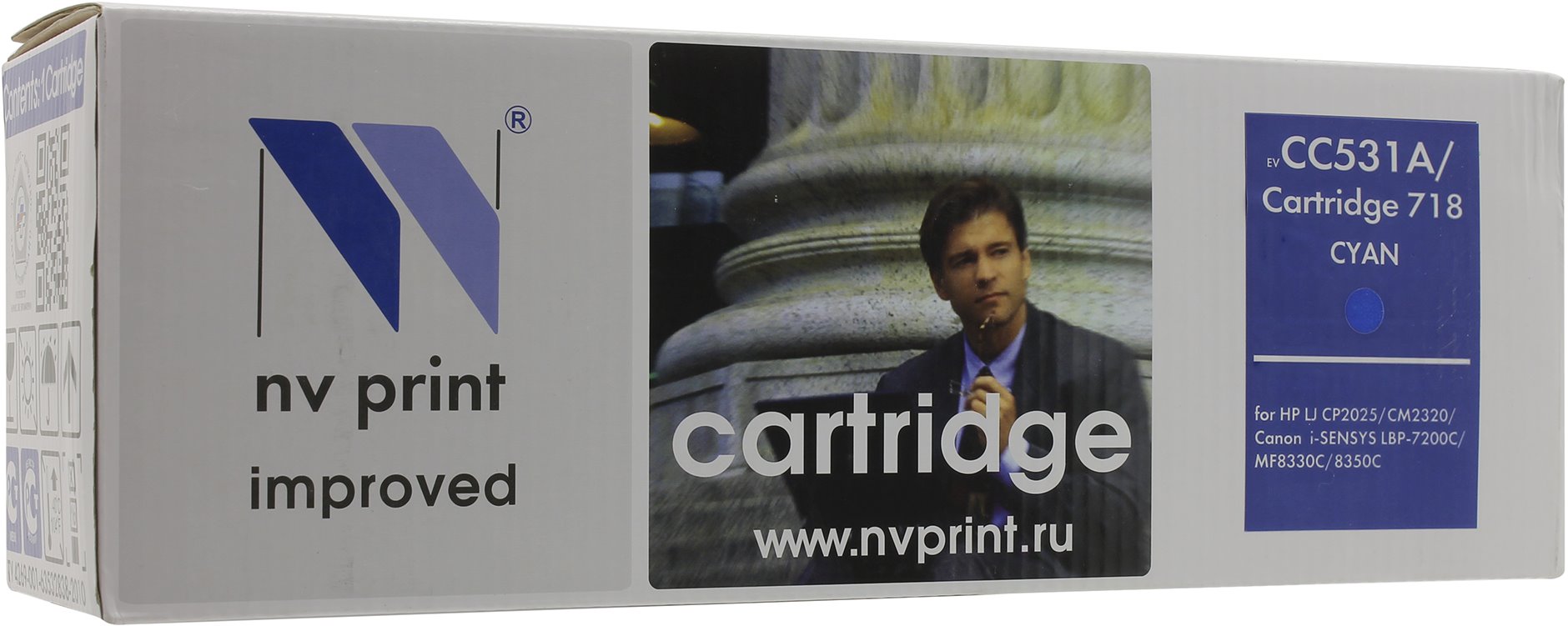   NV-Print  HP Color LaserJet CP2025/ CM2320 Cyan, CC531A