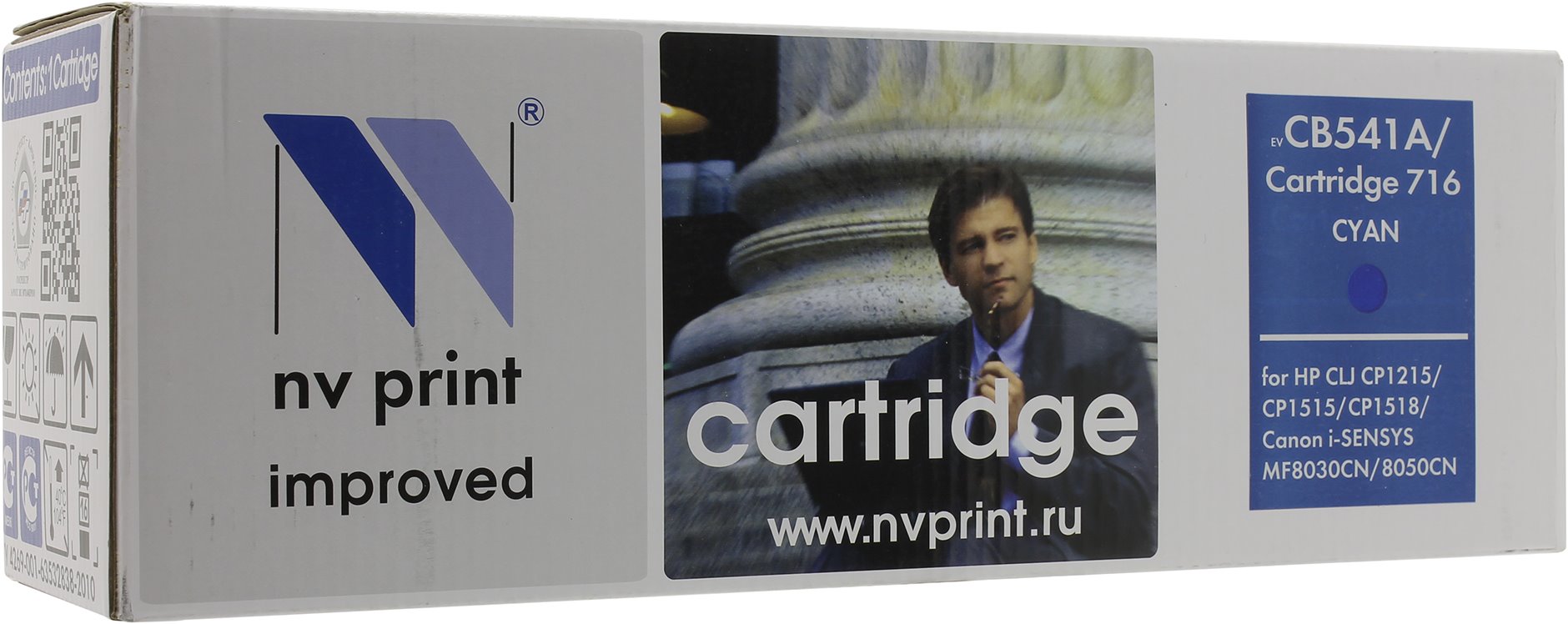   NV-Print  HP Color LaserJet CP1215/1515/ CM1312 Cyan, CB541A