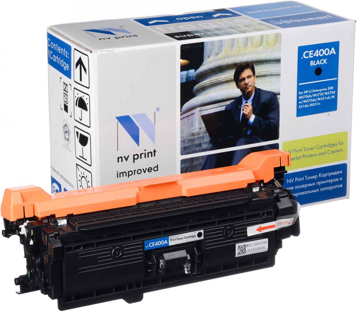   NV-Print  HP Color M551 / M570 / M575 Black, CE400A (507A)